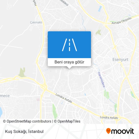 Kuş Sokağı harita