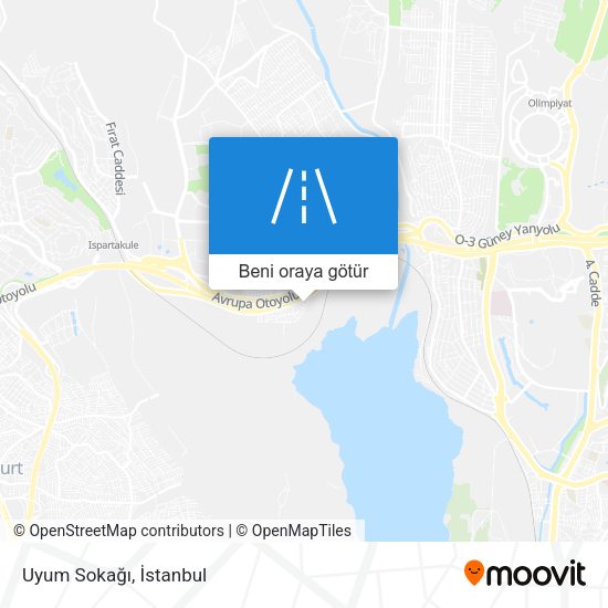 Uyum Sokağı harita