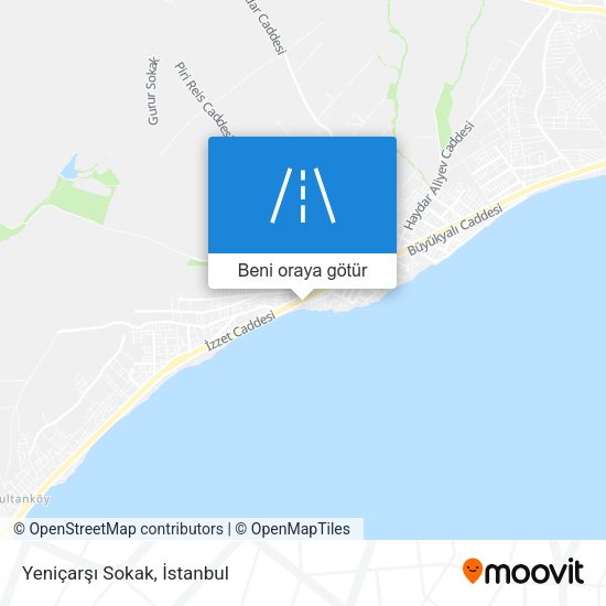 Yeniçarşı Sokak harita