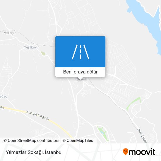 Yılmazlar Sokağı harita