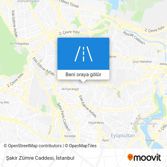 Şakir Zümre Caddesi harita