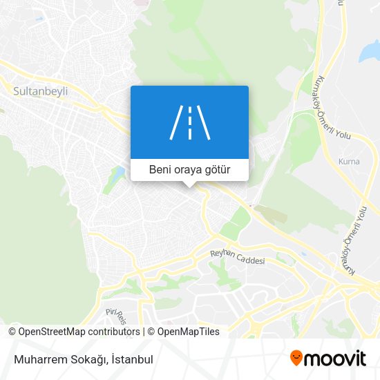 Muharrem Sokağı harita