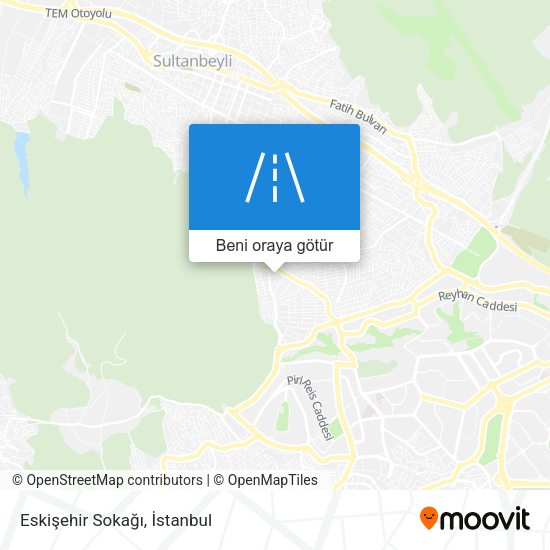 Eskişehir Sokağı harita