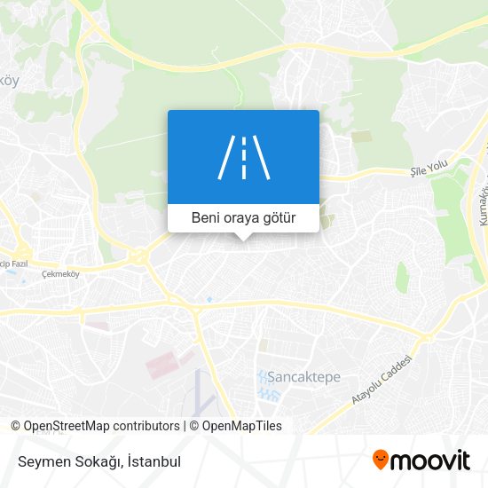 Seymen Sokağı harita
