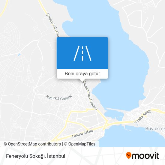 Feneryolu Sokağı harita