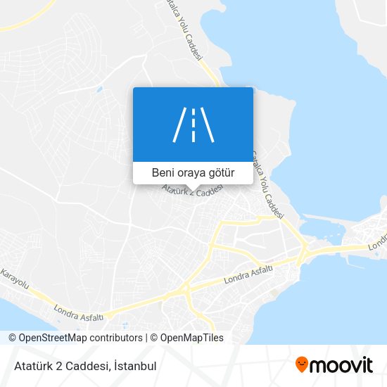 Atatürk 2 Caddesi harita