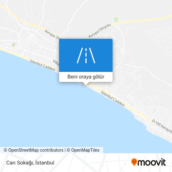 Can Sokağı harita
