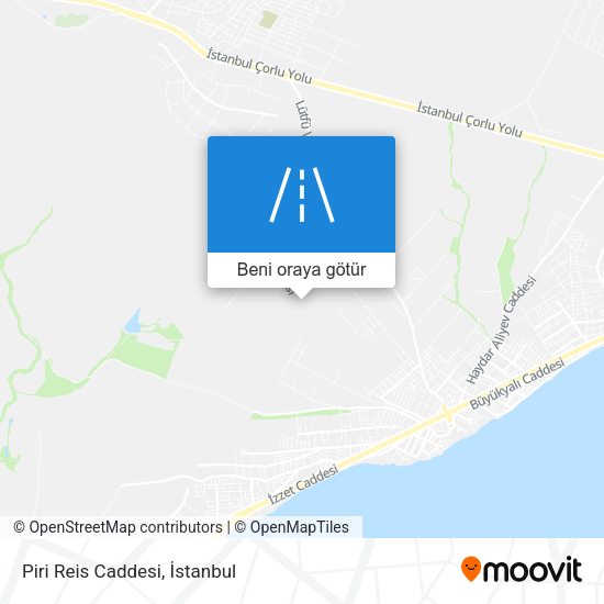 Piri Reis Caddesi harita