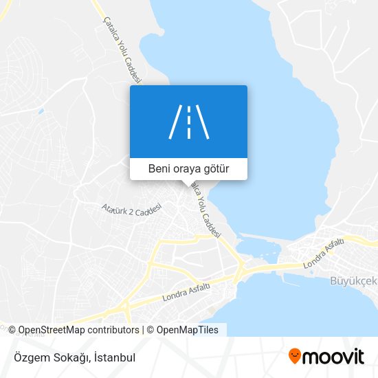 Özgem Sokağı harita