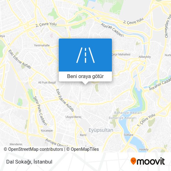 Dal Sokağı harita