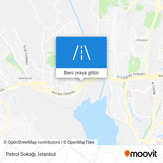 Petrol Sokağı harita