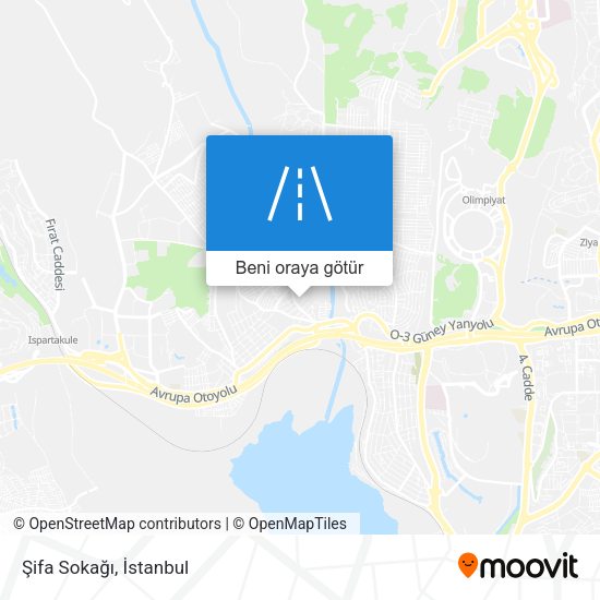 Şifa Sokağı harita