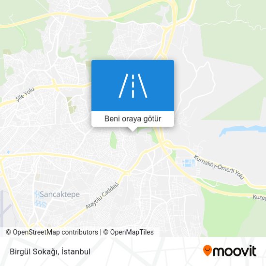 Birgül Sokağı harita