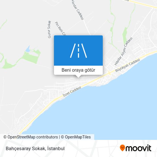 Bahçesaray Sokak harita