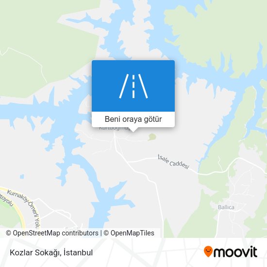 Kozlar Sokağı harita