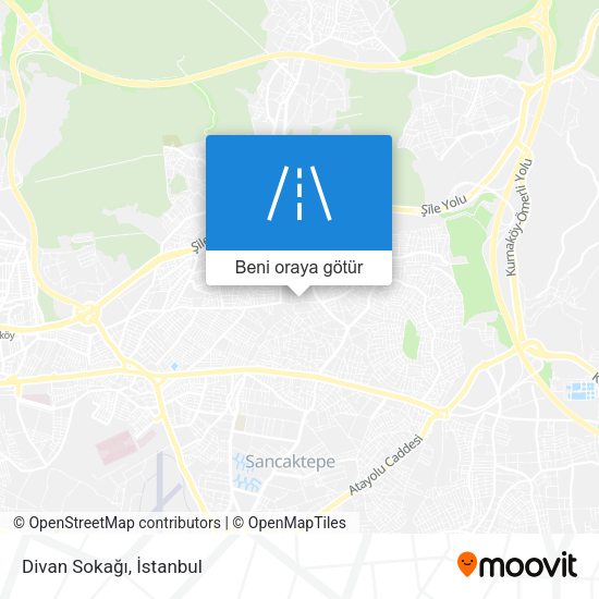 Divan Sokağı harita