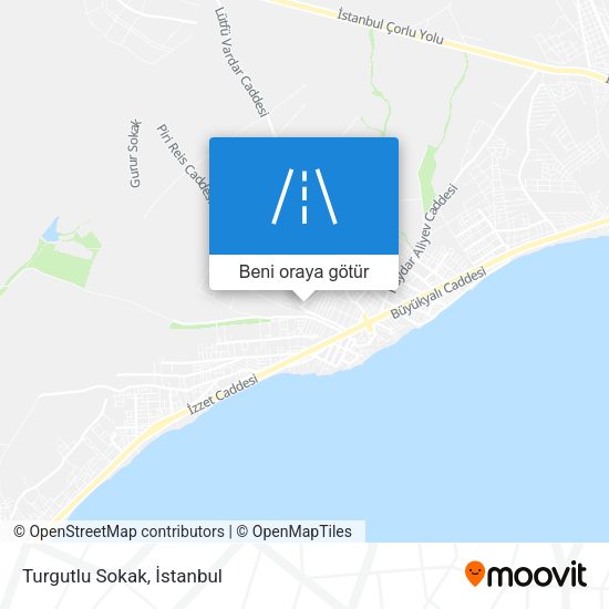 Turgutlu Sokak harita