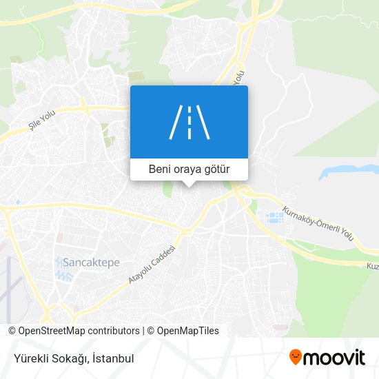 Yürekli Sokağı harita