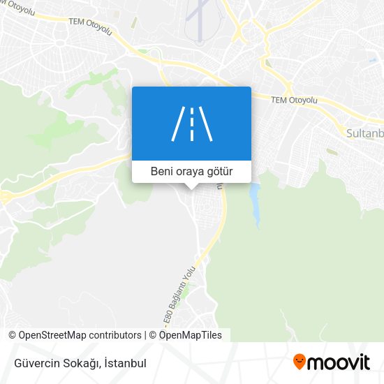 Güvercin Sokağı harita