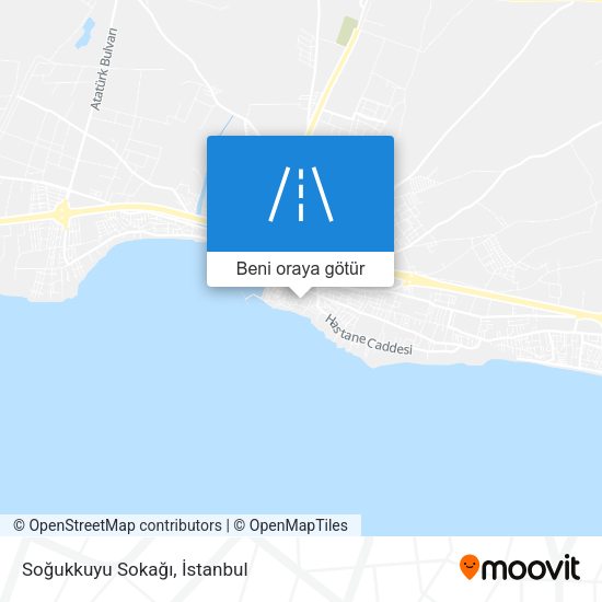 Soğukkuyu Sokağı harita