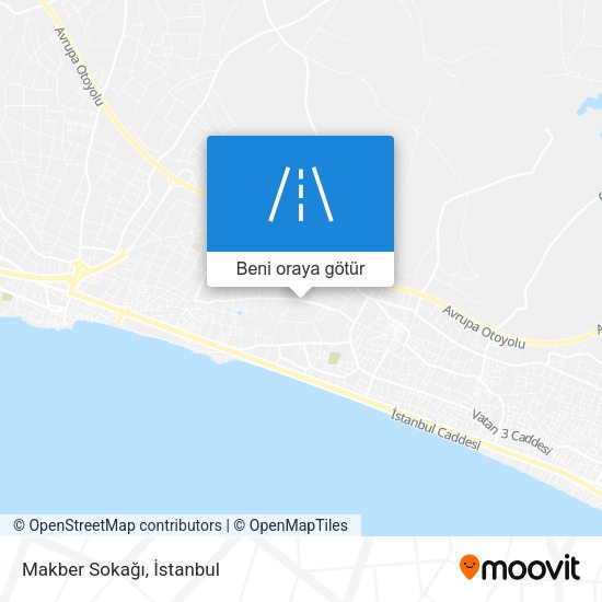 Makber Sokağı harita