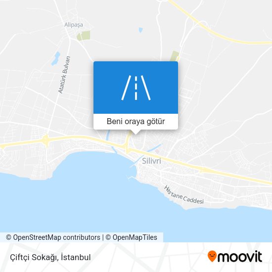 Çiftçi Sokağı harita