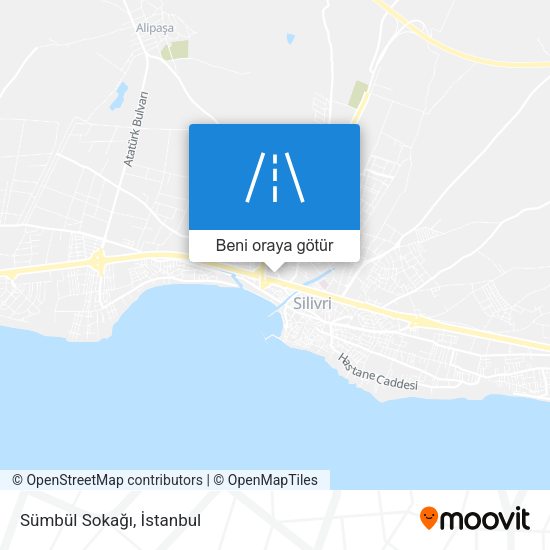 Sümbül Sokağı harita
