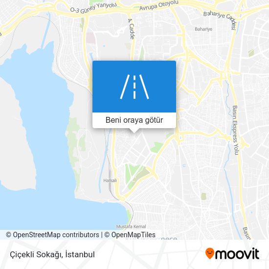 Çiçekli Sokağı harita
