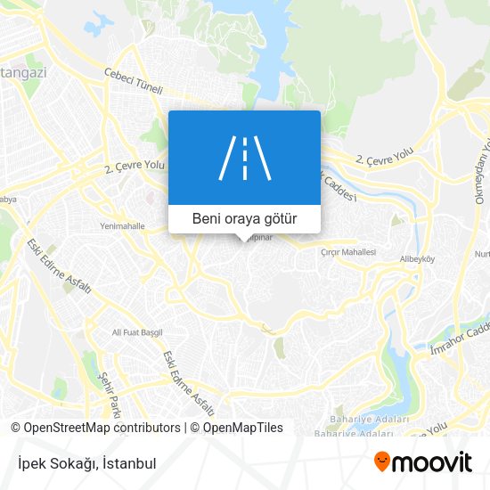 İpek Sokağı harita