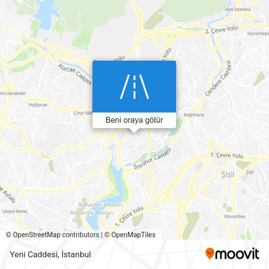 Yeni Caddesi harita
