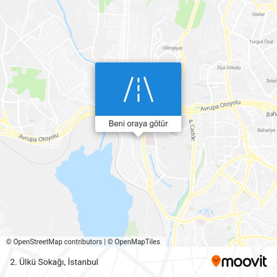 2. Ülkü Sokağı harita