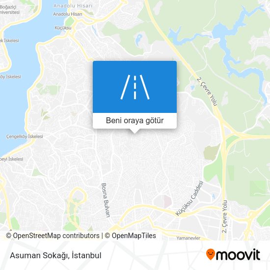 Asuman Sokağı harita