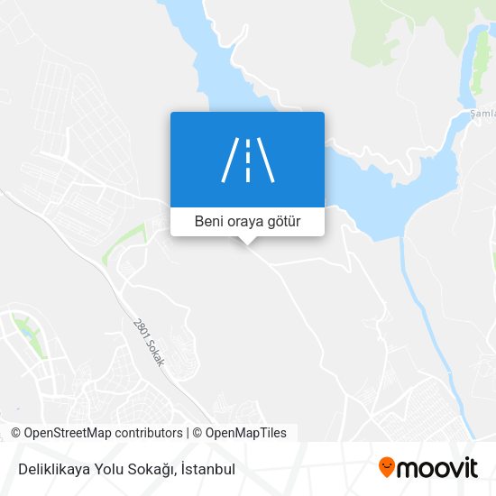Deliklikaya Yolu Sokağı harita
