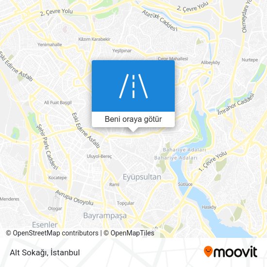 Alt Sokağı harita