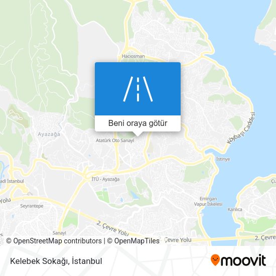 Kelebek Sokağı harita
