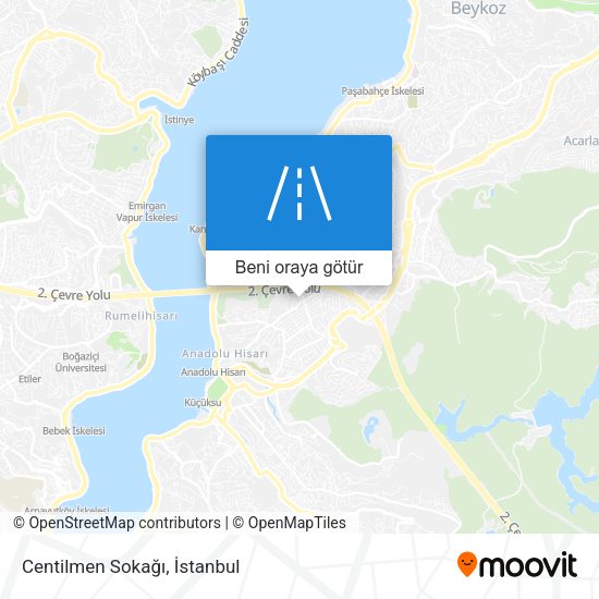 Centilmen Sokağı harita