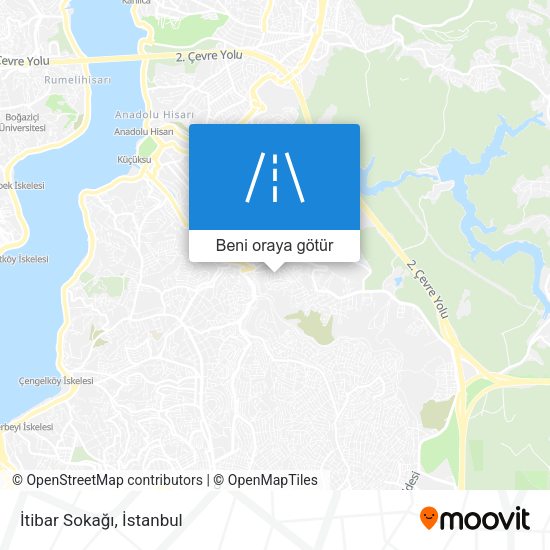 İtibar Sokağı harita