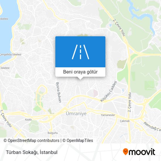 Türban Sokağı harita