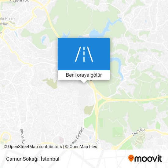 Çamur Sokağı harita