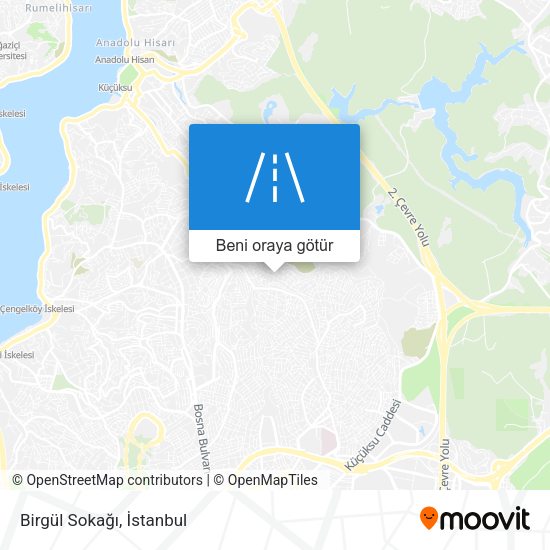 Birgül Sokağı harita