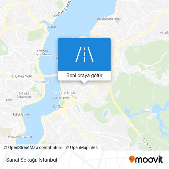 Sanal Sokağı harita
