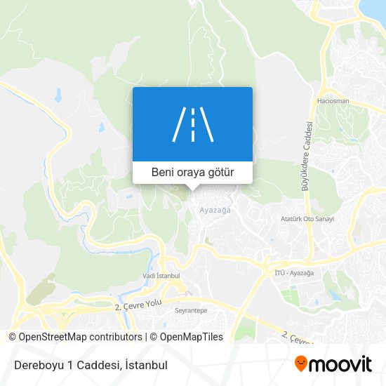 Dereboyu 1 Caddesi harita