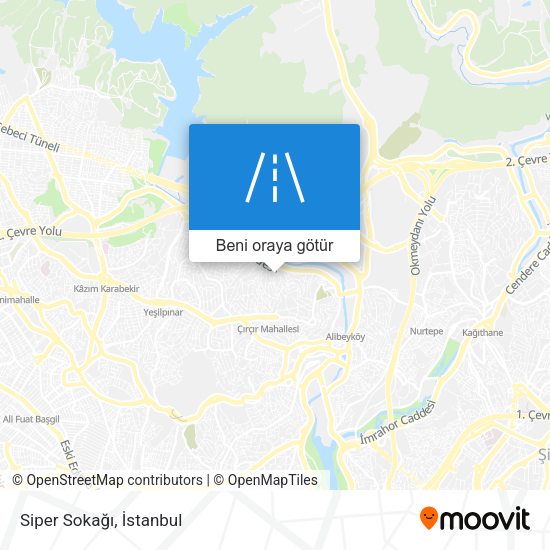 Siper Sokağı harita