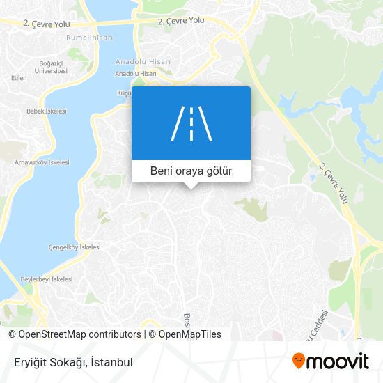 Eryiğit Sokağı harita