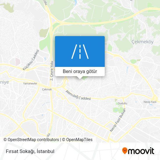 Fırsat Sokağı harita