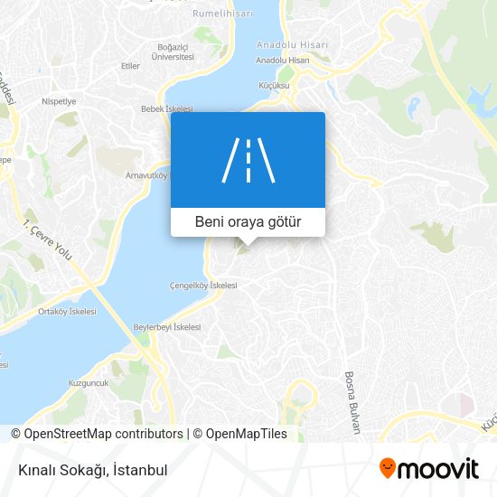 Kınalı Sokağı harita