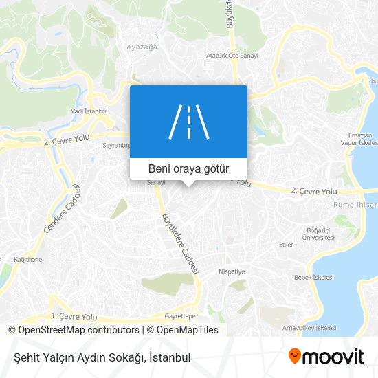Şehit Yalçın Aydın Sokağı harita