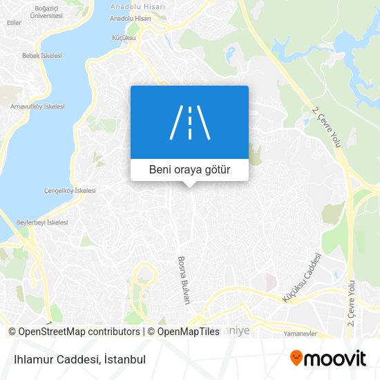 Ihlamur Caddesi harita