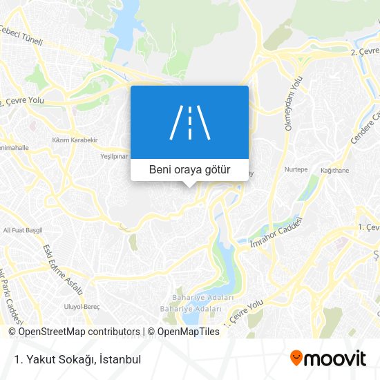 1. Yakut Sokağı harita