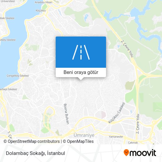 Dolambaç Sokağı harita